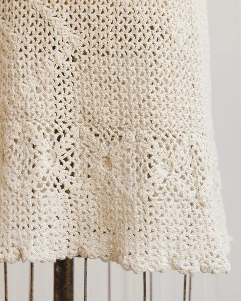 Lenora Crochet Midi Skirt